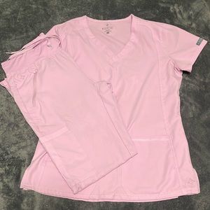 Lavender Med Couture Scrubs. Small.